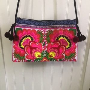 Embroidered Crossbody